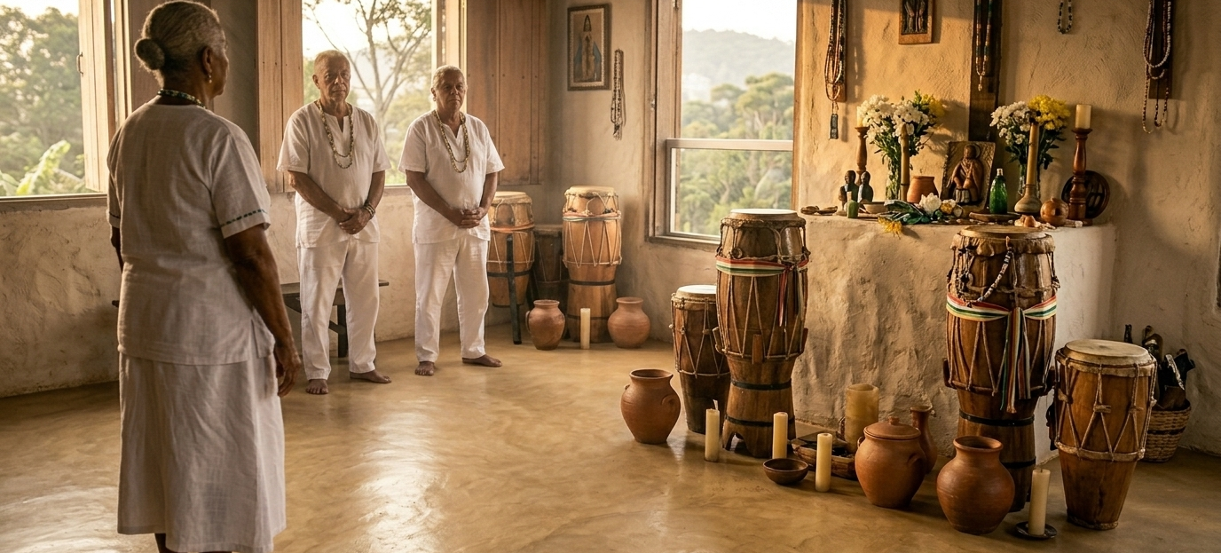 Interior do Terreiro